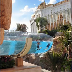 Lớn vô tận vô tận hồ bơi bơi Spa hồ bơi pisinas de plastico ngoài trời Acrylic hồ bơi picina để bán - Product Image 2