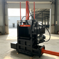 Presse à balles verticale hydraulique pour foin et paille, machine agricole pour la compression de la paille et des résidus végétaux