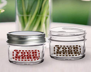 Custom Logo Mason Glazen Potten Met Brede/Regelmatige Mond En Deksel Gepersonaliseerde Specerijen Containerstijl - Product Image 2