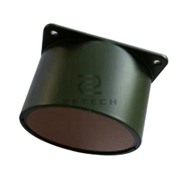 Antenne de communication extérieure 2-6 GHz 3dBi, antenne hélicoïdale planaire polarisée circulaire à gain élevé pour radar et système de communication