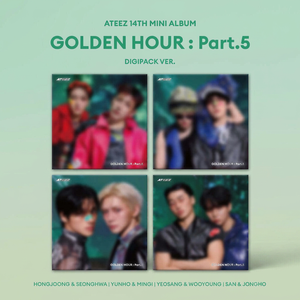 [Album original coréen] ATEEZ - GOLDEN HOUR : Part 5 (VERSION DIGIPACK) - Product Image 2