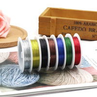 Filo Metallico Colorato da 0,4mm per Fiori, 10m/Rotolo, Filo per Legare Steli di Bouquet Fai-da-Te, Filo per Confezioni Regalo, Filo Metallico per Fioristi, Vendita all'Ingrosso