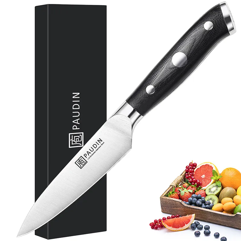 Small 3.5-inch German Stainless Steel Fruit Vegetable Peeling Kitchen Chef Knife