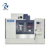 Centro de Mecanizado Vertical CNC de Alta Precisión VMC1160, Fresadora de 3 Ejes para Piezas Metálicas