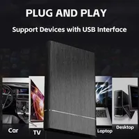 USB3.0 HDD 2,5 "Caja portátil SSD externo Discos duros de estado sólido móviles de alta velocidad Caja de almacenamiento Transferencia de datos