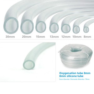 Tuyau PVC pour aquarium, filtre pour aquarium, tube d'oxygénation, pompe submersible, tube flexible transparent de style tendon de bœuf, 1 mètre - Product Image 1