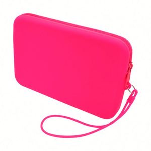 Custom Logo Candy Silicone Cosmetic <b>Makeup</b> <b>Case</b> Fashion Waterproof Portable Zipper Bag Mobile Phones Coin Purse <b>Brush</b> Pouch - Product Image 2