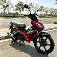 TVSQ Motocyclettes à deux roues à essence, économiques en carburant et durables, fabriquées en Chine pour l'exportation transfrontalière vers l'Afrique pour usage quotidien