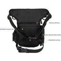 Sac de taille tactique multi-usage en Oxford 1000D, étanche, avec fermeture éclair, pour utilisation en extérieur, moto, appareil photo, outils, couleur personnalisable