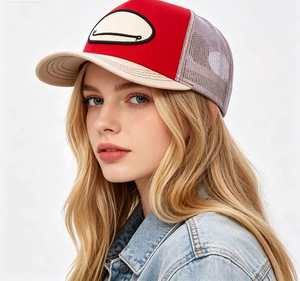 [Oferta de Exportación] Gorra de Béisbol Formal <span class=keywords><strong>VON</strong></span> con Letras Bordadas, Malla Transpirable y Protección Solar, Estilo Camionero Holandés de 6 Paneles - Product Image 6