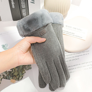 Mode femmes écran tactile gants coupe-vent hiver vêtements chauds conduite course gants de plein air - Product Image 5