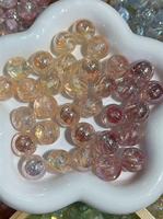 Nouvelles perles en résine acrylique de haute qualité, 16 mm, 200 pièces/paquet, changeantes de couleur, pour stylos à perles et sangles de téléphone