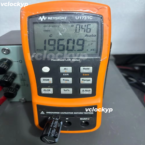 1PC KEYSIGHT / Agilent U1731C 100Hz/120Hz/1kHz Mètre LCR portable testé en bon état - Product Image 5
