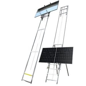 Sollevatore per Pannelli Solari in Lega di Alluminio con Telecomando Wireless, Montacarichi Elettrico per Pannelli Fotovoltaici 200kg per Lavori di Montaggio su Tetti - Product Image 1