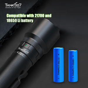 TANK007 KZ01 impermeable recargable LED linterna <span class=keywords><strong>de</strong></span> alta potencia Zoomable antorcha luz táctica <span class=keywords><strong>de</strong></span> largo alcance antorcha lámpara USB carga - Product Image 5