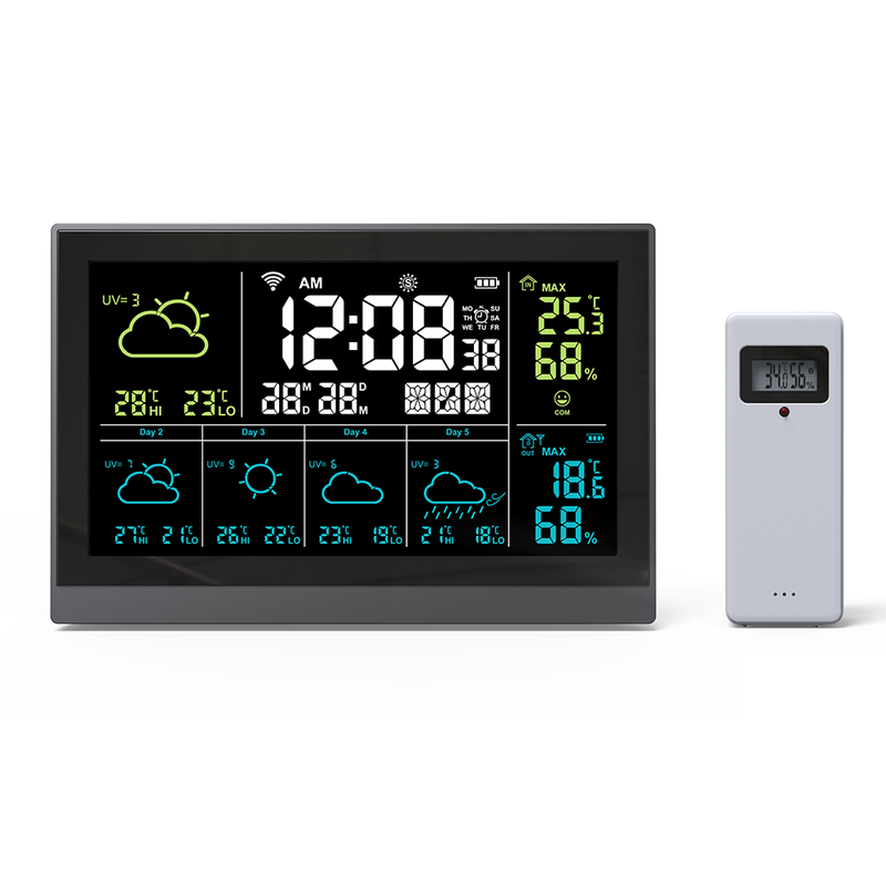 RC Analog Wall Clock Digital In