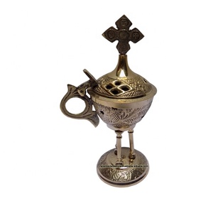 Quemador de incienso de Metal Mubkhar Oud Bakhoor, quemador de incienso árabe de lujo, gran oferta, 2023 - Product Image 1