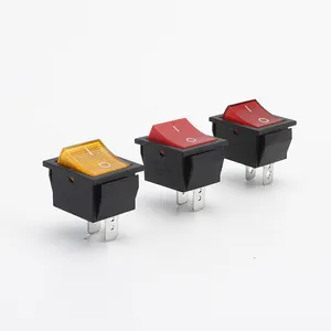 Vendita calda n. 4A 250V AC con 2 LED, 12V 20A impermeabile barca a LED Marine Rocker Switch