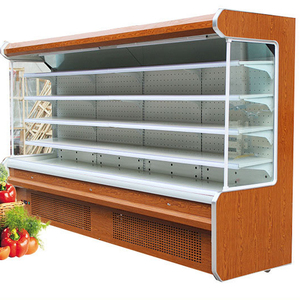 Trái Cây Và Rau Hiển Thị Tủ Đông Lưu Trữ Mở Showcase Tủ Từ Xa Multi-decks Mở Chiller Kích Thước Tùy Chỉnh - Product Image 1