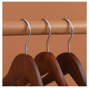 Nhiệm vụ nặng nề bằng gỗ móc áo gỗ cao cấp phù hợp với móc - Product Image 3