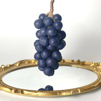 Haut de gamme pur fabriqué à la main à froid savon à base de plantes raisins savon moulu pour le nettoyage et les effets hydratants qualité cadeau