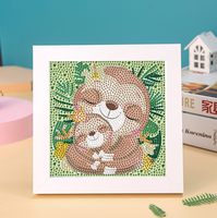 Vente en gros DIY Peinture au diamant Cadre photo de peinture autocollant au diamant
