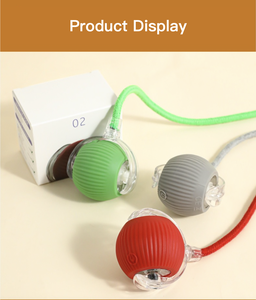 Dễ thương đuôi dài mèo trêu chọc bóng có thể sạc lại nhô ra bóng mèo tự giải trí chống đỡ chán nản Buster - Product Image 5