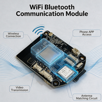 Cámara IP WiFi Anyka PTZ en Stock, Placa Base IPC de Vigilancia Inalámbrica, Ranura para Tarjeta TF, Controlador de Motor Pan Tilt