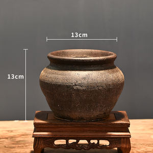 <span class=keywords><strong>Pot</strong></span> <span class=keywords><strong>en</strong></span> céramique vintage fait à la main <span class=keywords><strong>en</strong></span> grès, <span class=keywords><strong>pot</strong></span> à <span class=keywords><strong>fleurs</strong></span> charnu, vase, <span class=keywords><strong>pot</strong></span> <span class=keywords><strong>en</strong></span> <span class=keywords><strong>terre</strong></span> cuite, nouveau style chinois, séché - Product Image 6