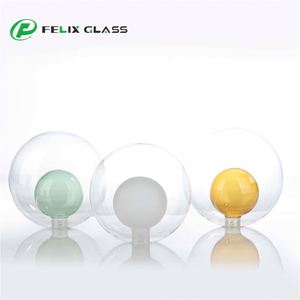 Vidrio de Borosilicato 3.3 de Alta Calidad, Doble Pared, Colores Variados, Fabricación OEM para Decoración del Hogar e Iluminación Interior - Product Image 4