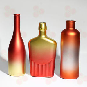 Disponible en el Clásico Botellón de Vidrio de 15 ml con Recubrimiento Degradado para Licores, Vodka, Ginebra, Whisky, Tequila, <span class=keywords><strong>Mezcal</strong></span> - Product Image 1