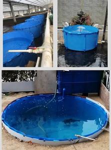 Aquakultur Big Biofloc Aquarium Lieferanten PVC Plane Round <span class=keywords><strong>Fish</strong></span> Farming <span class=keywords><strong>Tank</strong></span> Shrimp Pond - Product Image 4