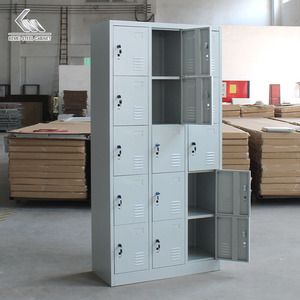 Tủ Đựng Đồ Kim Loại Siêu Thị Ký Túc Xá Tủ Thép Cửa 15 Ngăn 5 Tầng 3 Ngăn - Product Image 2