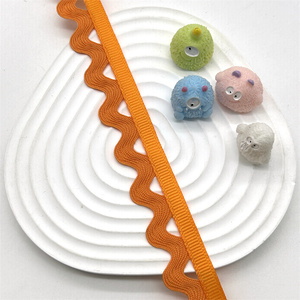 Cinta de poliéster 100% ecológica con diseño de espiga y rayas, popular en <span class=keywords><strong>2026</strong></span>, para ropa, calzado, bolsos y accesorios textiles para el hogar. - Product Image 5