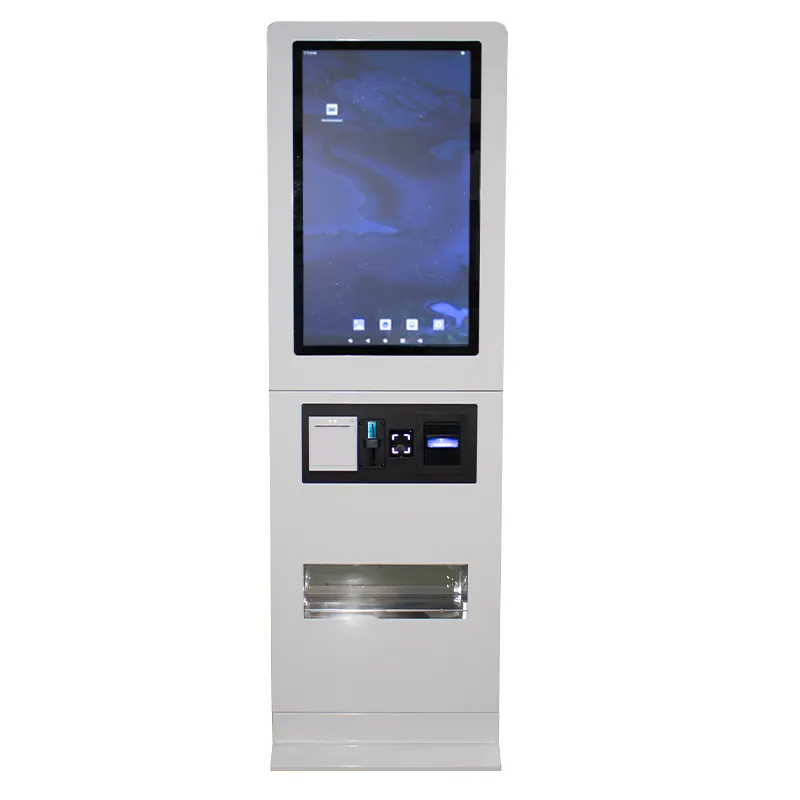 OEM Support outdoor Parking Kiosk bill and coin payment receipt printer Self Service smart parking payment kiosk for parking lot
