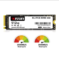 قرص صلب أصلي A2000 NVME Nv1 Pcie بسعات 250 جيجابايت و500 جيجابايت و1 تيرابايت، واجهة M.2 2280 للكمبيوتر المحمول