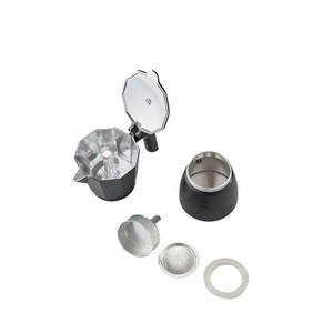 Cafetera Espresso de Aluminio con Doble Válvula de Seguridad, Extracción de Alta Presión, Cafetera Moka Duradera, Cafetera Octogonal - Product Image 6