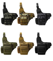 Sac personnalisé OEM, sac à dos de sport unisexe, sac bandoulière, sac de poitrine, sac tactique multifonctionnel à fermeture éclair, sac à bandoulière avec cadre interne