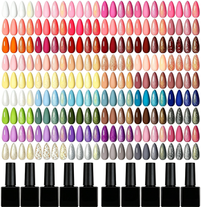 ชุดทำเล็บเจลยูวี 60 สี สำหรับร้านเสริมสวยมืออาชีพ พร้อมโลโก้ปรับแต่งฟรี - Product Image 1