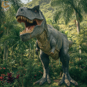 Modelo de Dinosaurio Mecánico de Silicona con Sensor Interactivo, Exhibición de Dinosaurios del Parque Temático Jurásico SGAD18 - Product Image 1