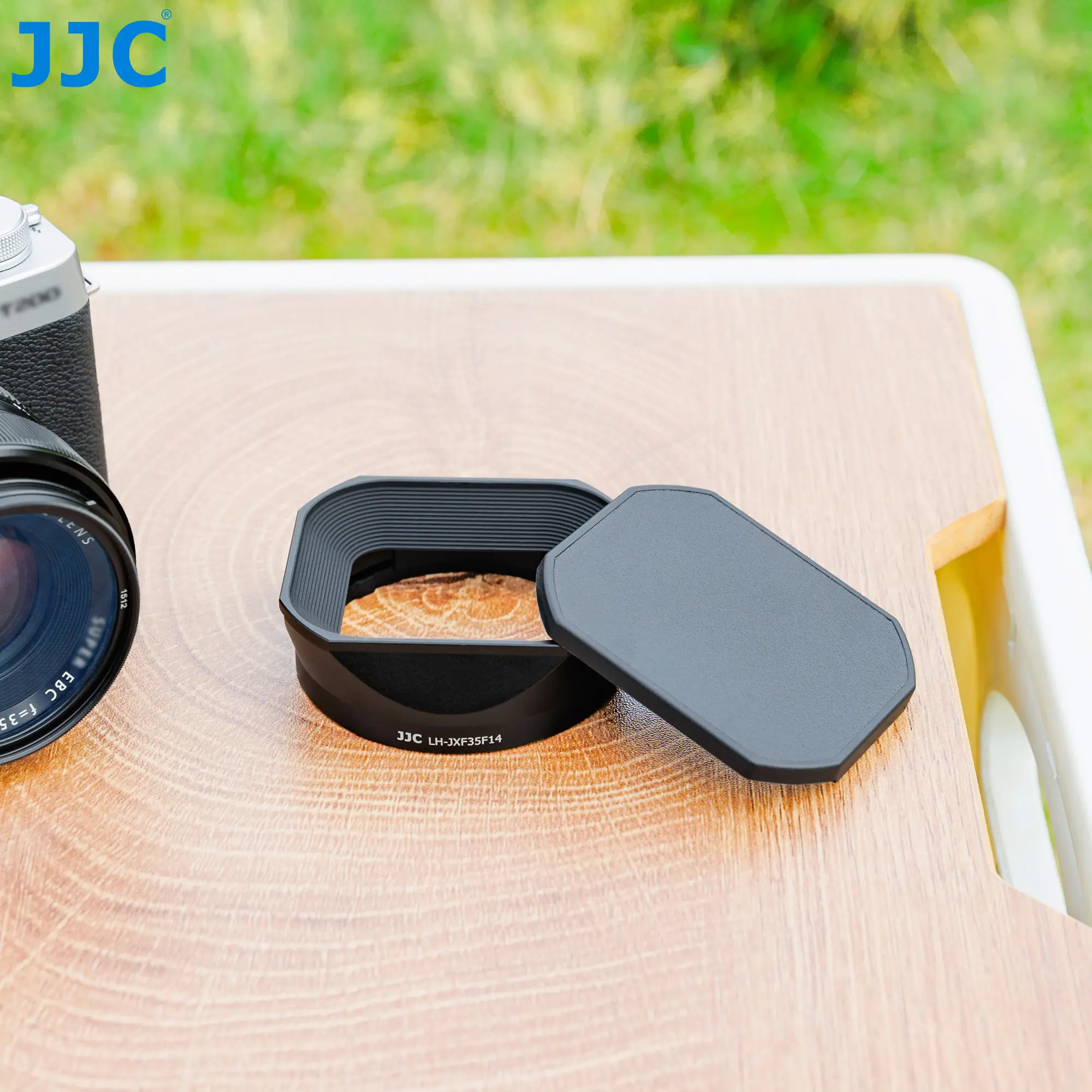 JJC Aluminium Alloy Camera Lens Hood for FUJI. XF 35mm f/1.4 R Lens