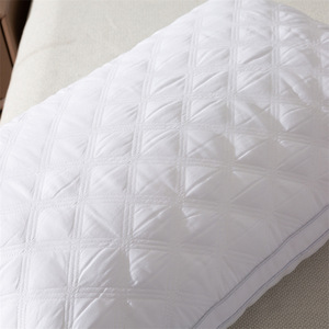 Oreiller rectangulaire matelassé blanc 3D, ferme, pour soutien cervical thérapeutique, pour adultes - Product Image 2