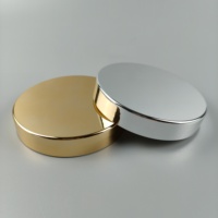 OEM Akzeptieren Sie kleine Mengen auf Lager 89mm Gold Farbe und Silber Schraub deckel für Kunststoff glas