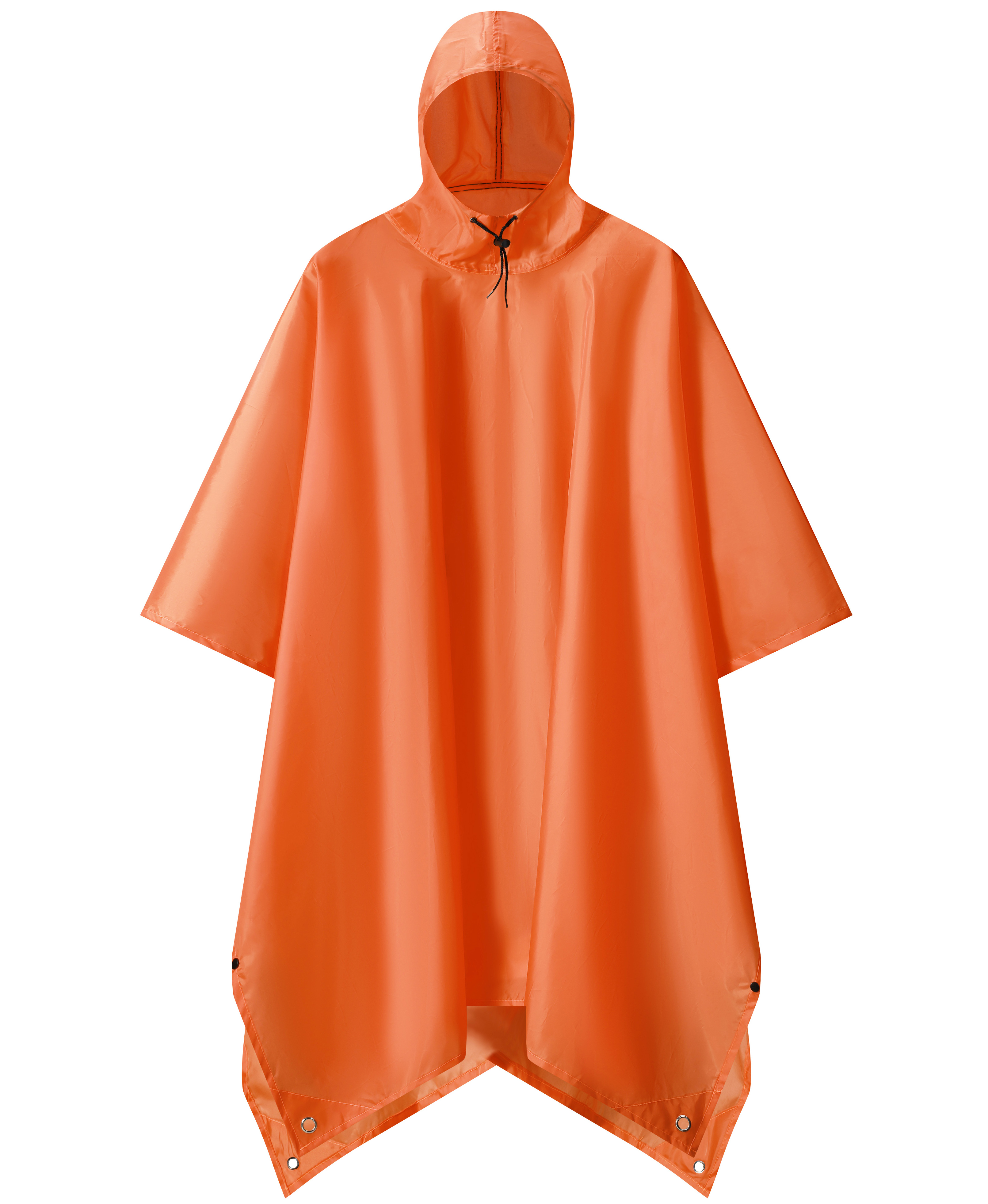 Durable Rubber Rain Capes Waterproof Unisex Poncho - Main Image