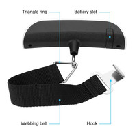 Balance numérique portable pour bagages, écran LCD, balance électronique de poche, outil de pesage pour valises et bagages de voyage