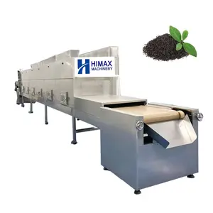 High quality tunnel microwave spice and tea drying and dewatering machine