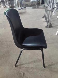 Sedia moderna in metallo di lusso impilabile in plastica nuovo Design per casa ufficio e casa confortevole da allenamento per casa - Product Image 2
