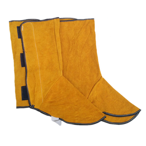 <span class=keywords><strong>Botas</strong></span> de Seguridad para Soldadura AllyProtect, Resistentes al Fuego, Duraderas, Resistentes al Calor, de Cuero Vacuno, Blancas, de 33 cm, Protector de Pies - Product Image 6
