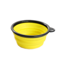 SinSky pliable TPE Silicone de qualité alimentaire pliable bol pour chien de compagnie pliant bol de voyage Pet chat nourriture eau alimentation chien bols