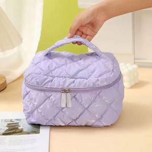 Custom Logo Small Travel <b>Organizer</b> Toiletry Plush Velvet Makeup Pouch Pink Black <b>Cosmetic</b> Makeup Bag Zipper Closure Cotton Gifts - Product Image 2